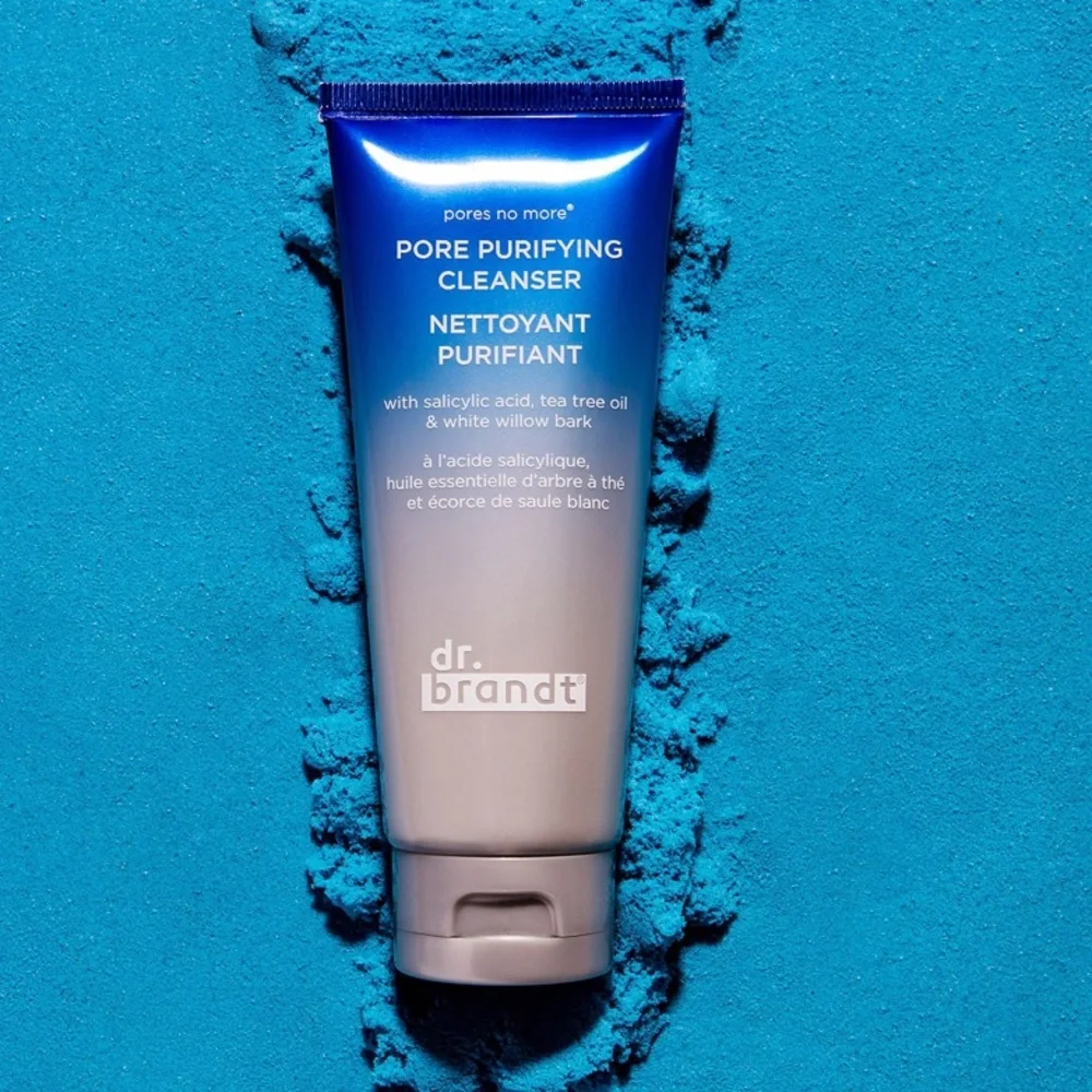 DR. BRANDT Pores No More Pore Purifying Cleanser 3.5oz $38 NIP Sealed
